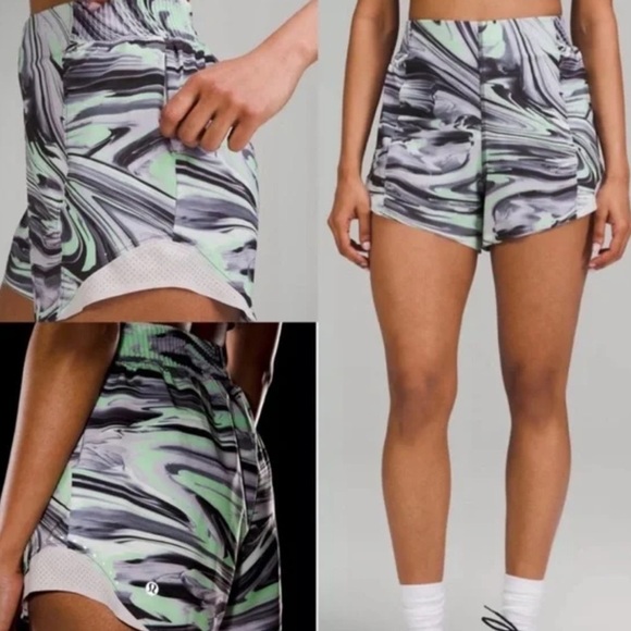 Lululemon NWT! Hotty Hot High-Rise Short 4" 
Special Edition.  Size 6 - Picture 1 of 10